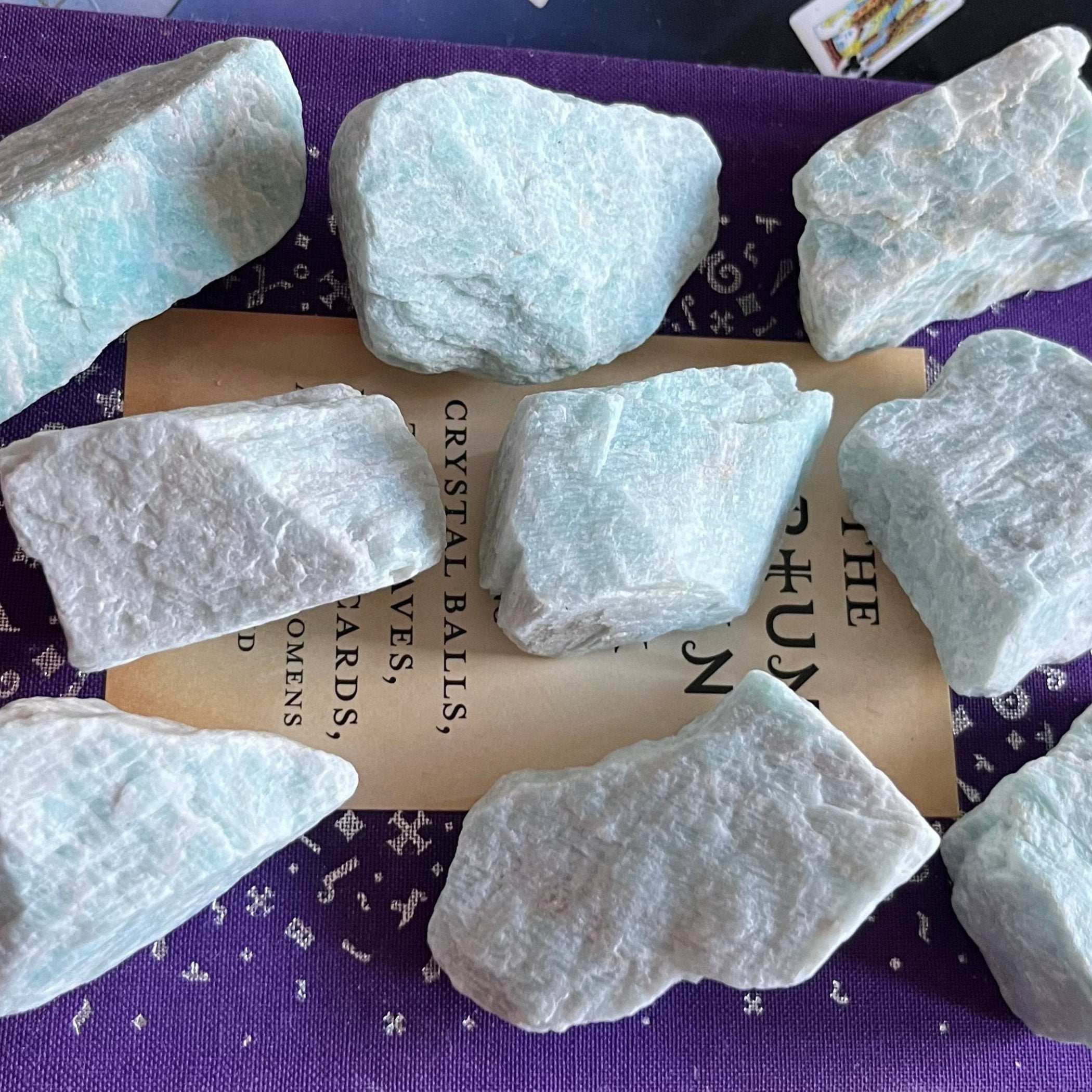 Rough Amazonite Chunk - Success & Communication Crystals