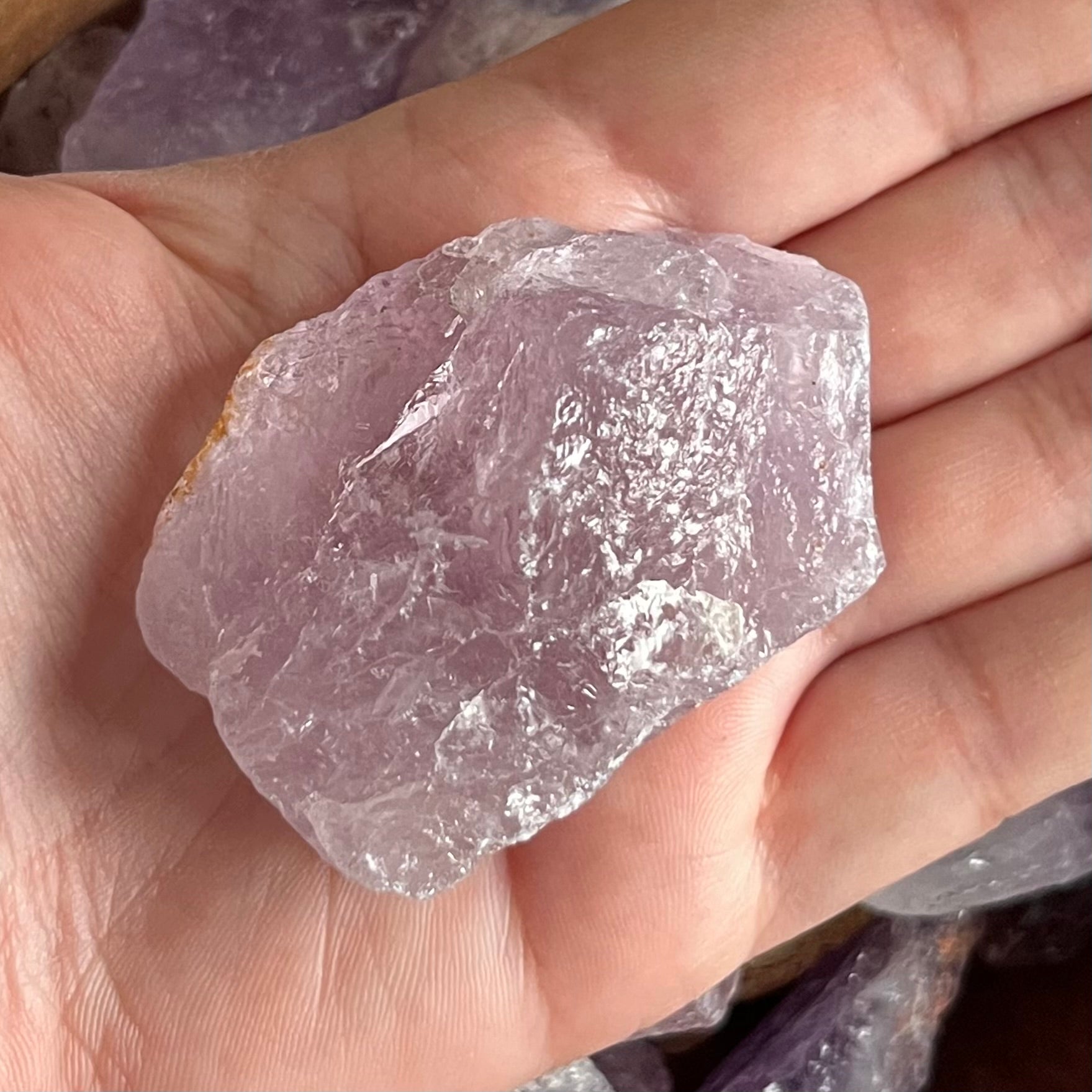 Rough Amethyst Chunk - Spirituality & Transmutation 7- 71g -80g Crystals