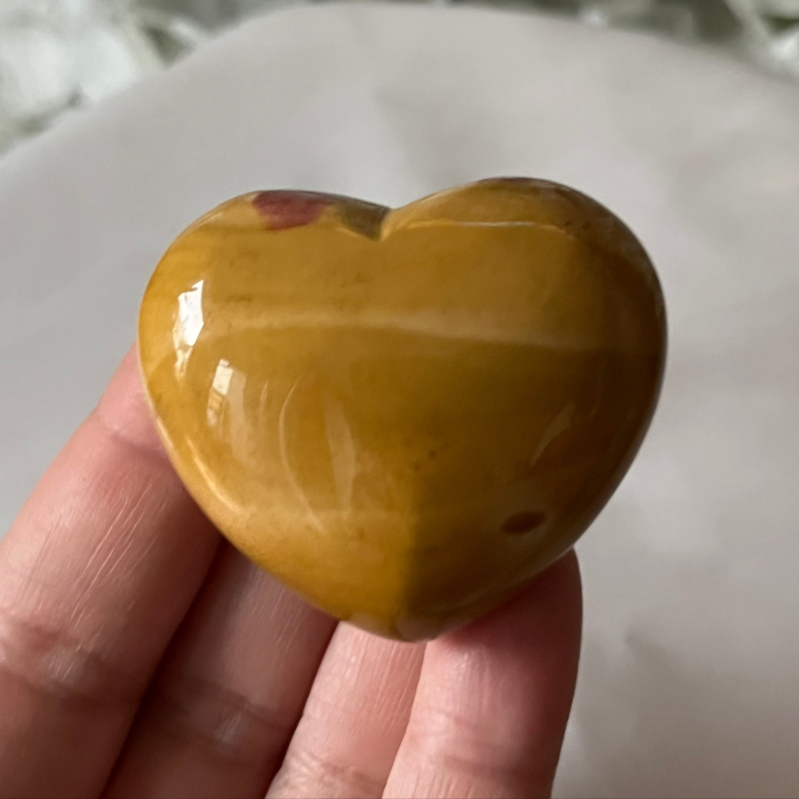 Mookaite Heart - Ancestrality & Vitality Crystals