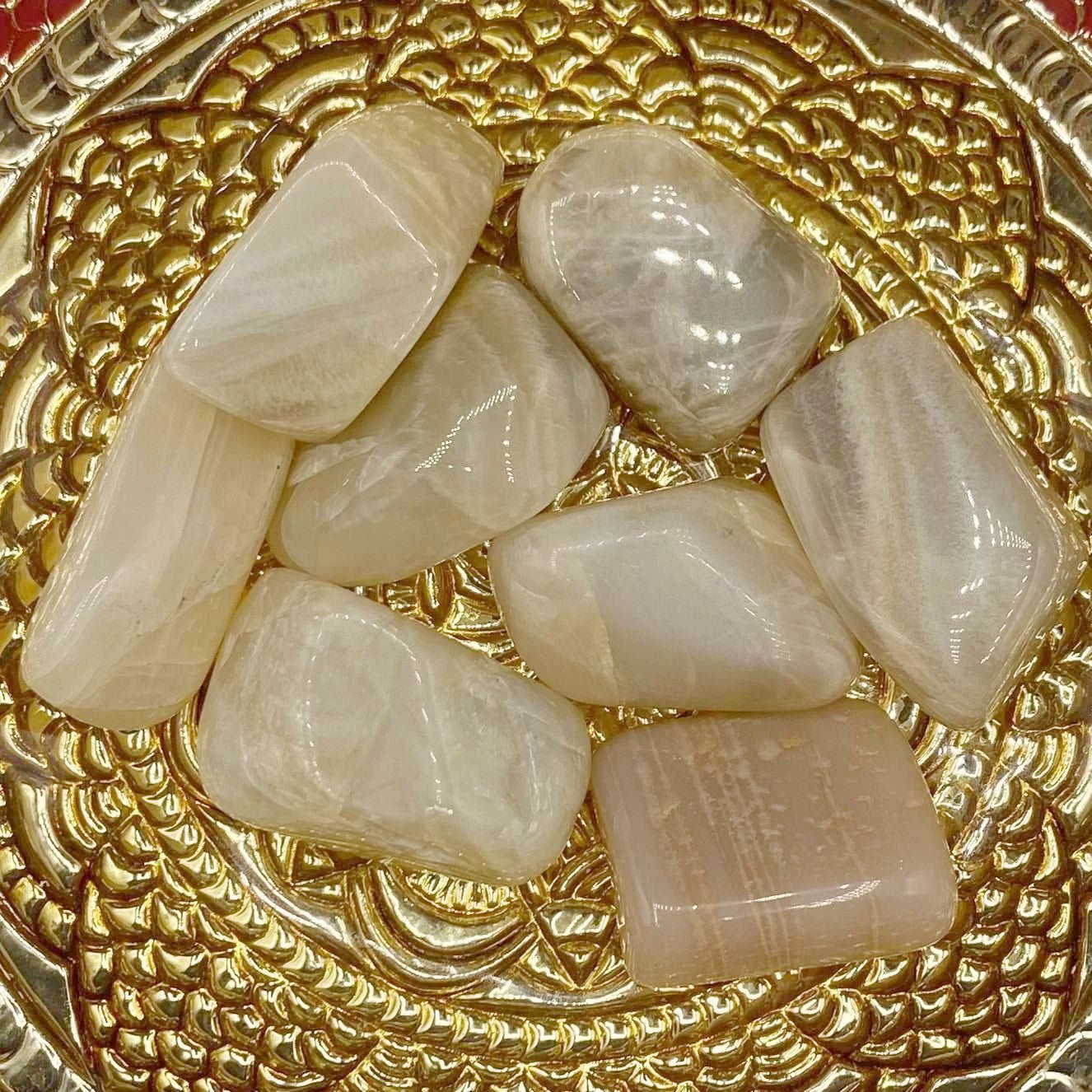 Moonstone Tumblestones - Intuition & Clairvoyance Large Crystals