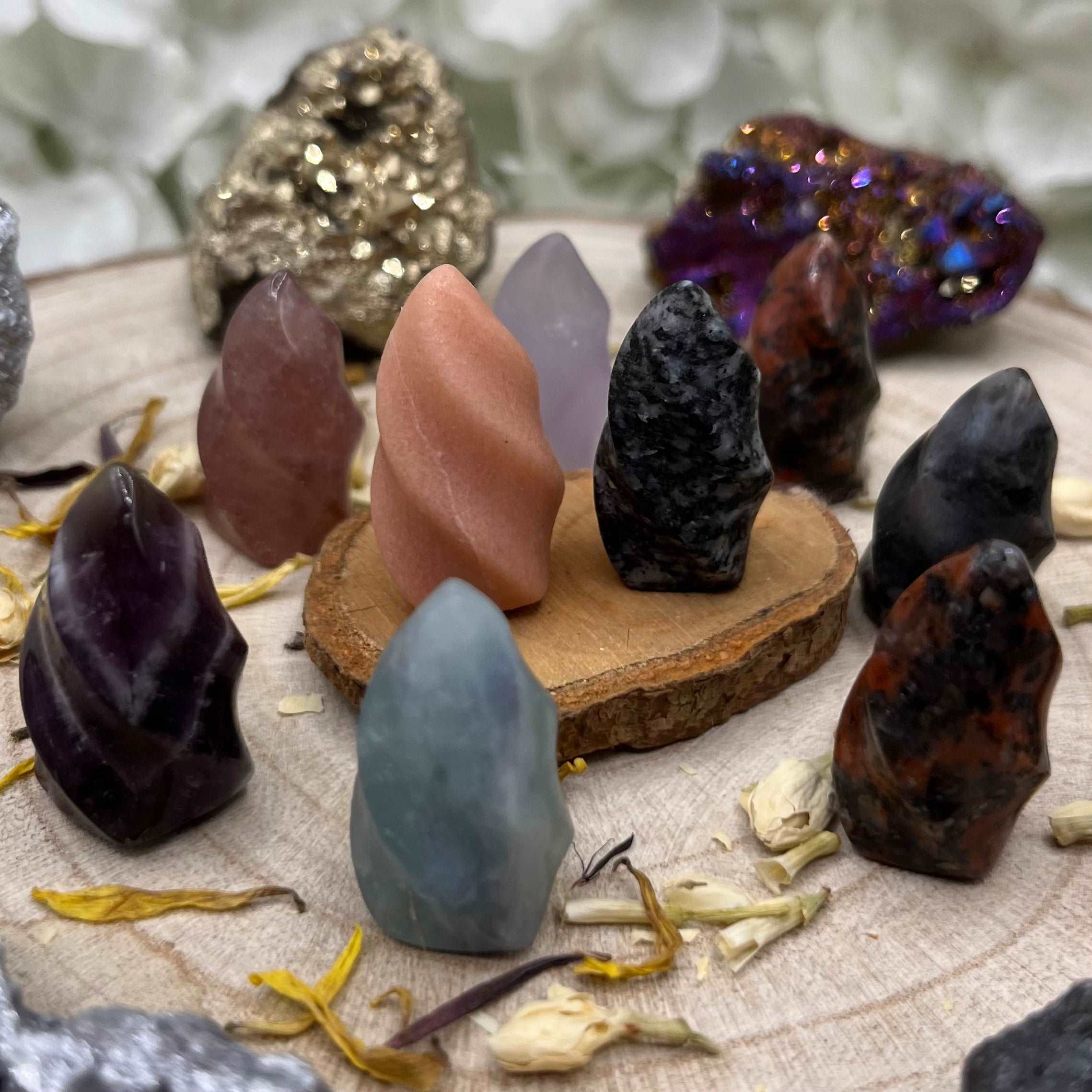 Mini Crystal Flames Crystals