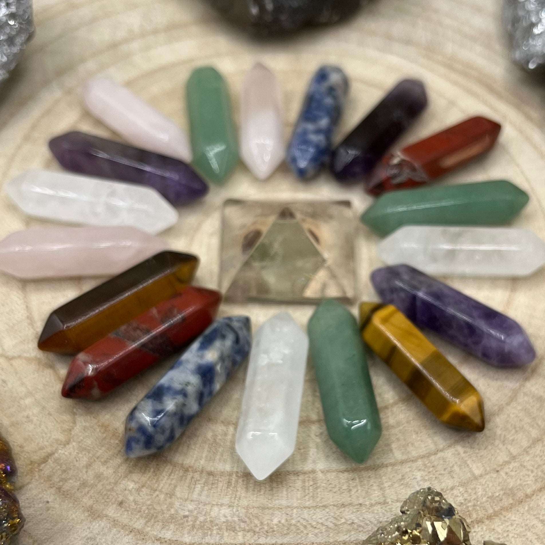 Mini Double Terminated Points Crystals