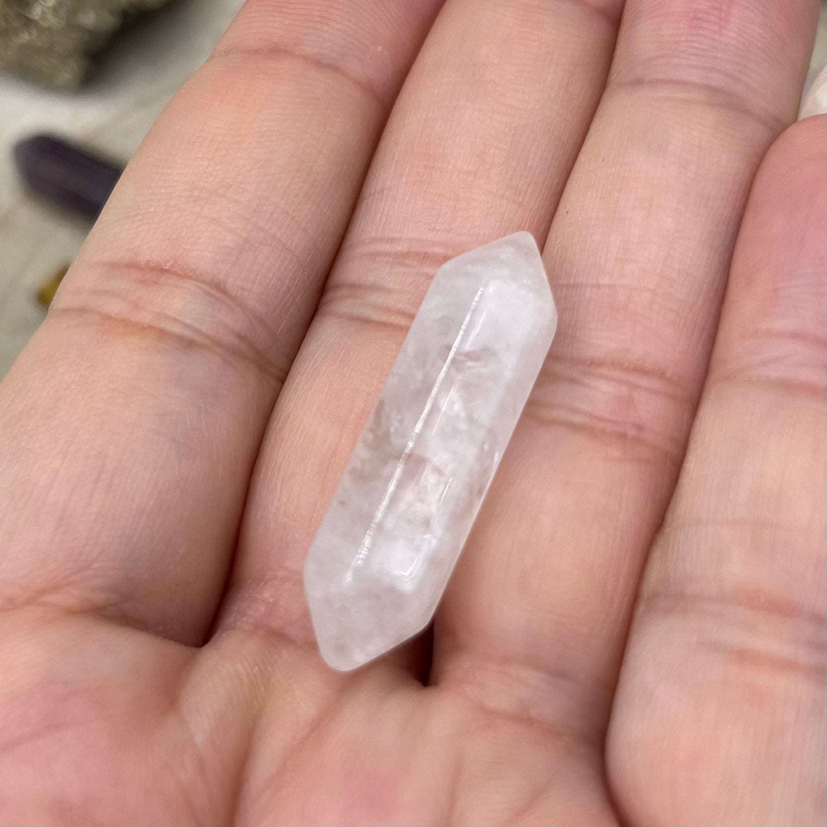 Mini Double Terminated Points 3.1cm Quartz Crystals