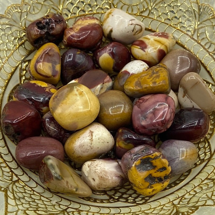 Mookaite Tumblestones - Ancestrality & Vitality Crystals