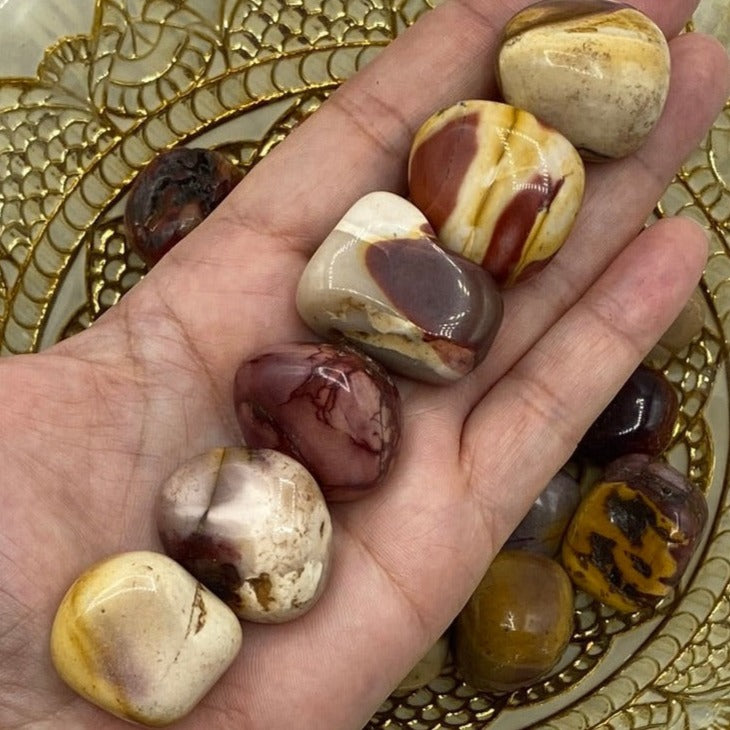 Mookaite Tumblestones - Ancestrality & Vitality Crystals