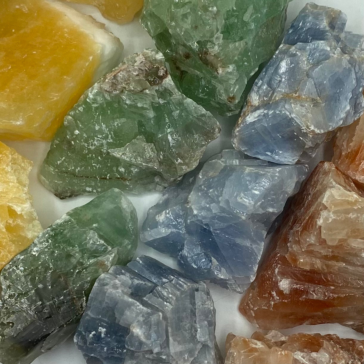 Rough Calcite Chunk Crystals