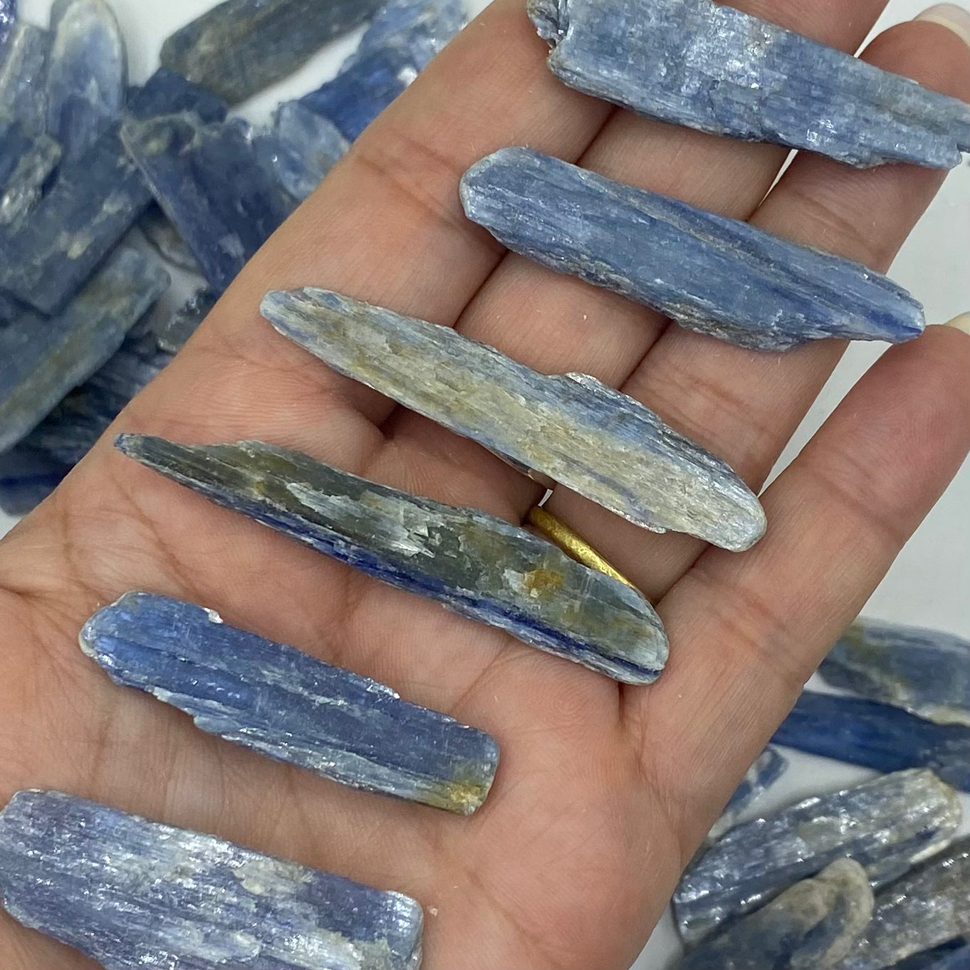 Rough Blue Kyanite Blades - Spiritual Protection 3- 4cm Crystals