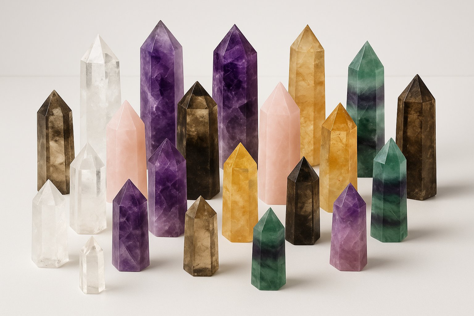 Obelisks & Points BD Crystals