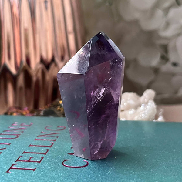 Amethyst Faceted Freeform - Spiritual Wisdom & Comfort Crystals