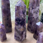 Amethyst Obelisk - Spiritual Wisdom & Comfort Crystals