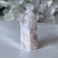 Flower Agate Polished Point - Creativity & Self-Discovery 1- 3.9cm x 1.5cm Crystals