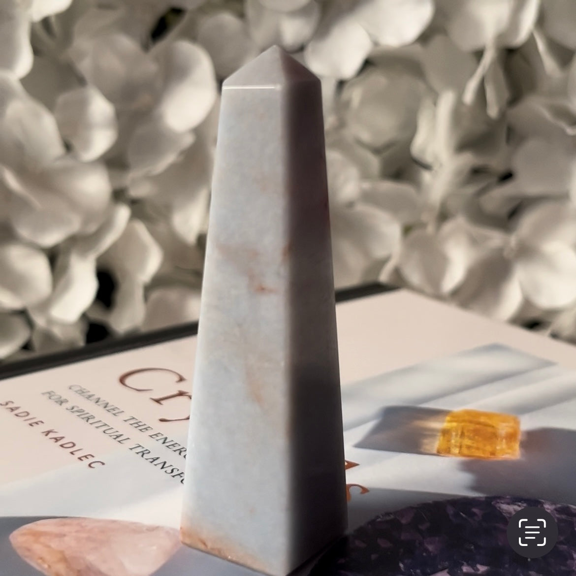 Angelite Obelisk - Angelic Connection & Harmony