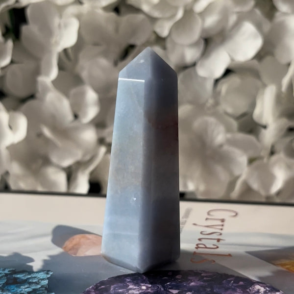 Angelite Obelisk - Angelic Connection & Harmony