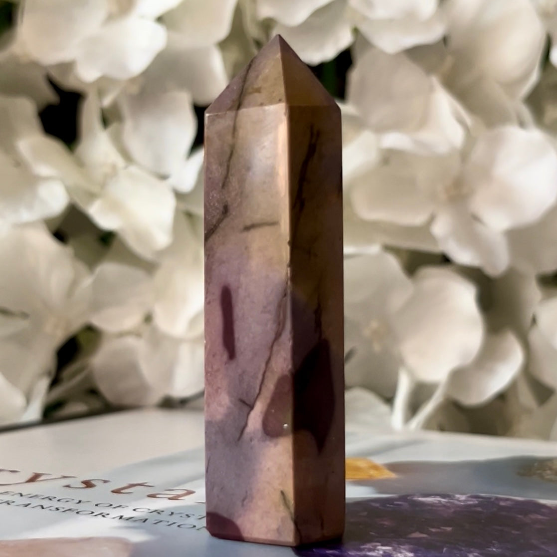 Mookaite Jasper Point - Ancestrality & Vitality
