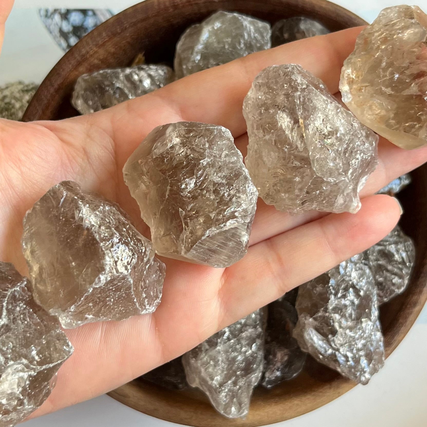 Rough Smoky Quartz Chunk - Open Paths & Protection 41g - 50g Crystals