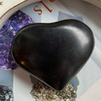 Shungite Heart - Stone of Life & Transmutation 6.9cm x 6cm Crystals