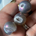 Mini Druzy Aura Agate Sphere Mini- 1.7cm-2cm Crystals