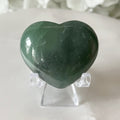 Green Aventurine Heart - Abundance & Luck 4cm x 3.5cm Crystals