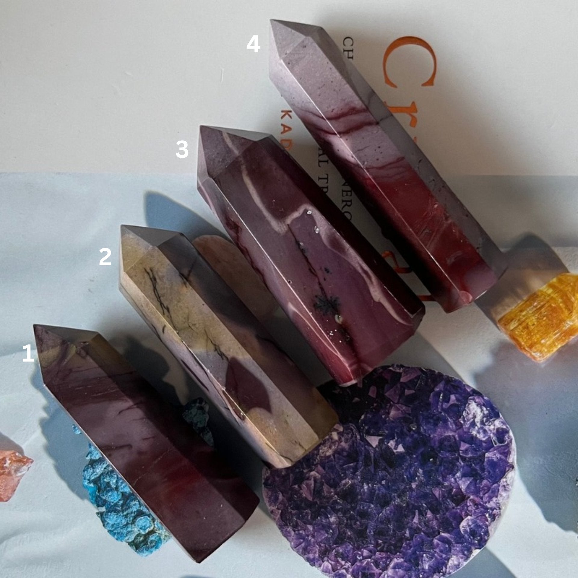 Mookaite Jasper Point - Ancestrality & Vitality