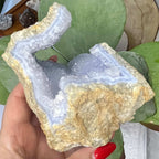 Blue Lace Agate Druse Crystals