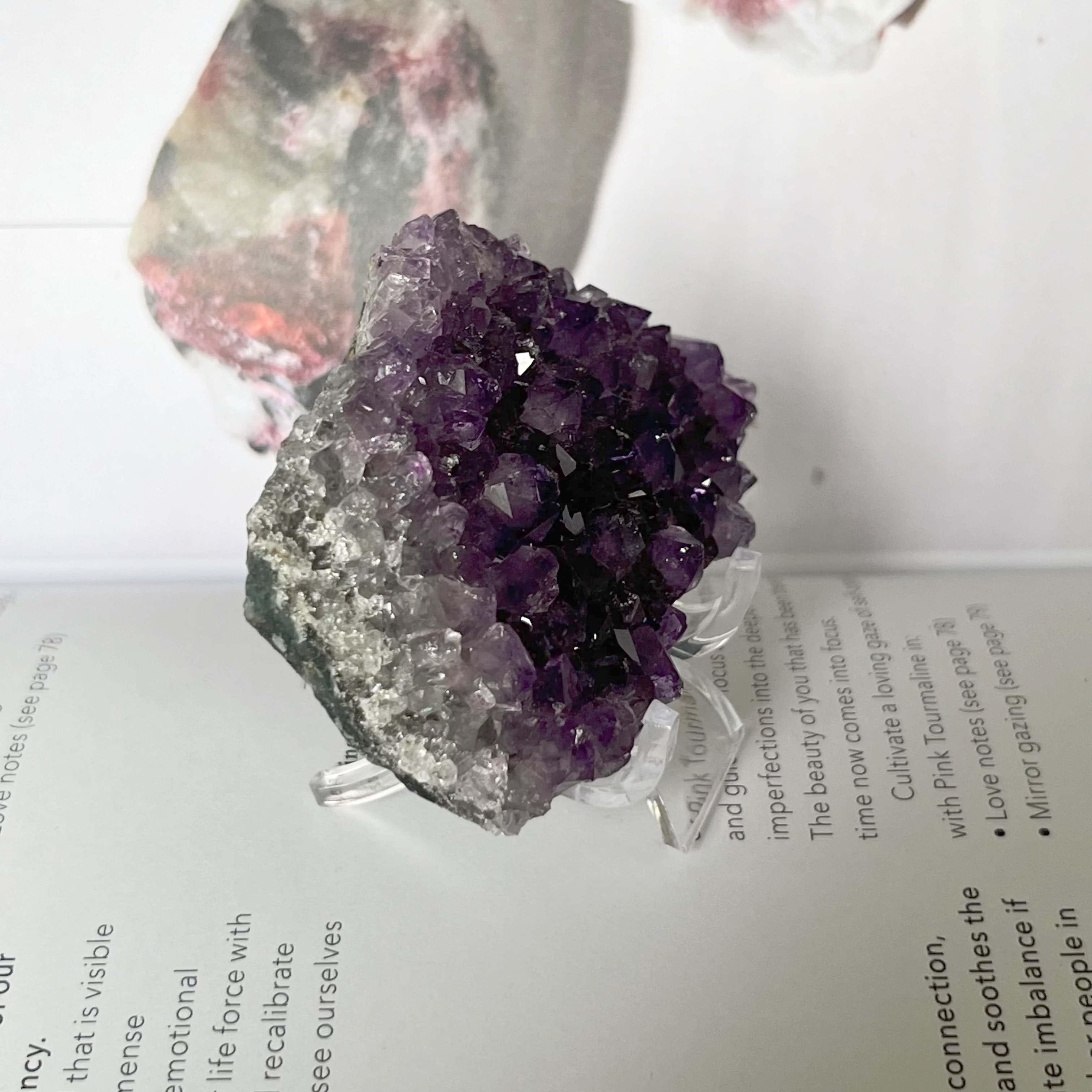 Amethyst Drusy Clusters (Uruguay) - Spirituality & Transmutation