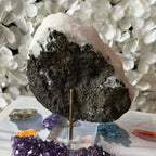 apophyllite cluster for meditation and anxiety