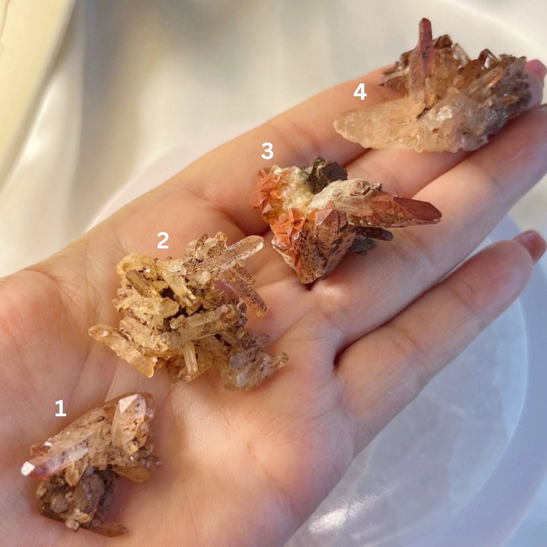 Red River Quartz Cluster Crystals
