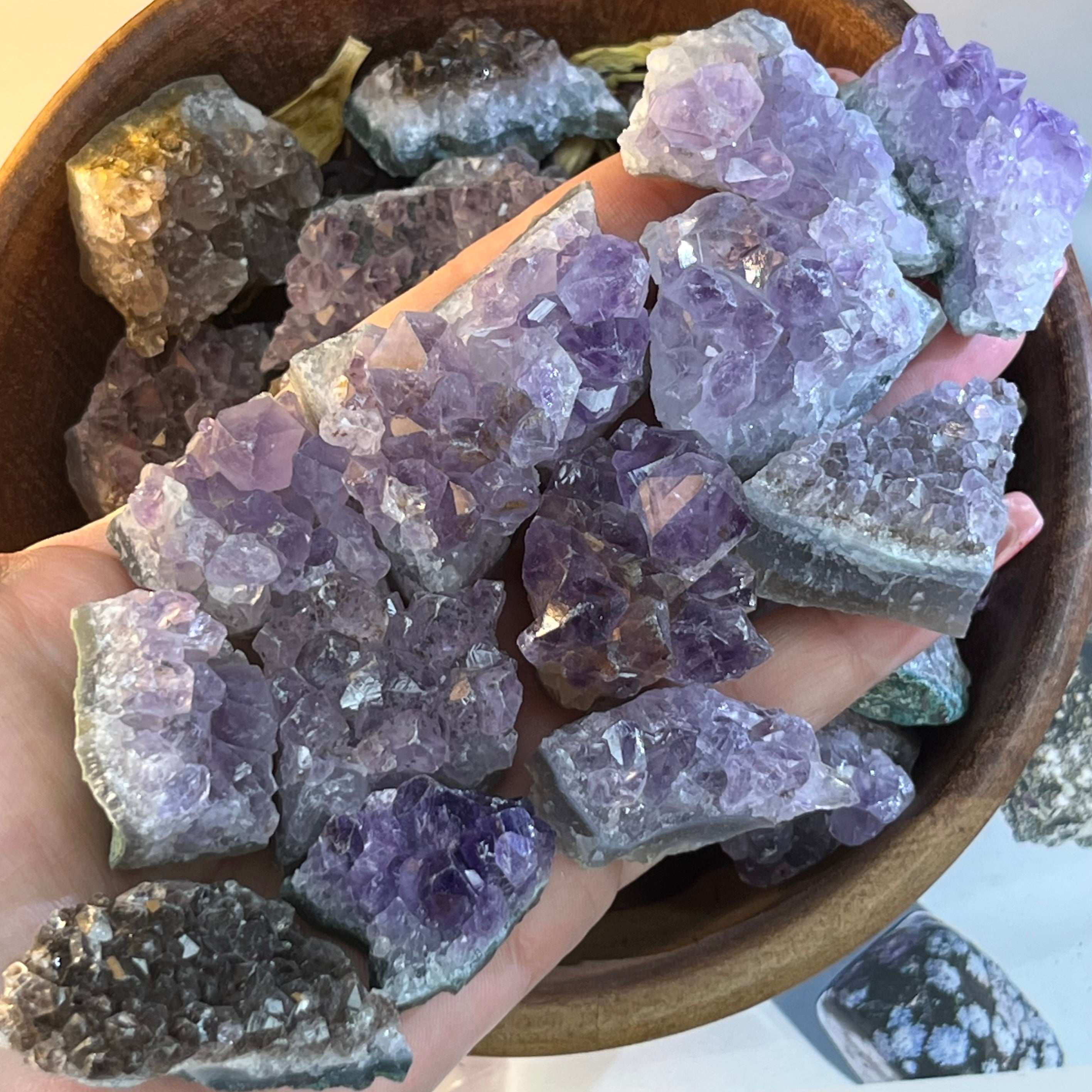 Amethyst Mini Clusters Crystals