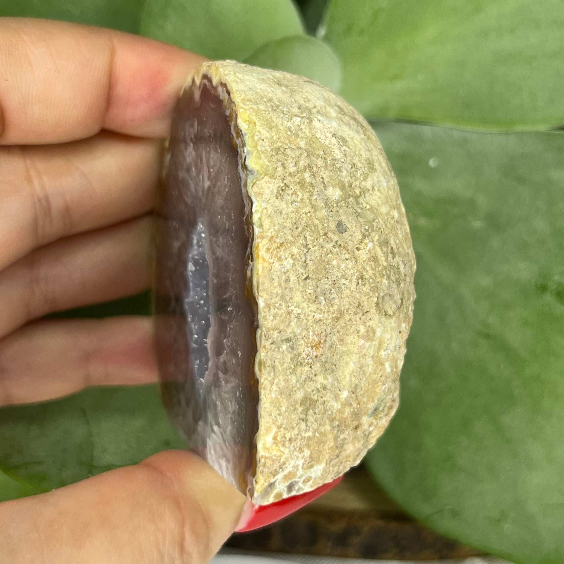 Natural Agate Cut Base Geode - Balance & Harmony Crystals