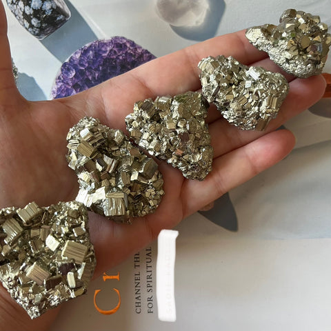 Pyrite Clusters