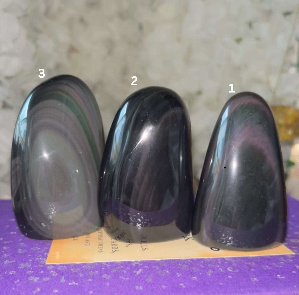 Rainbow Obsidian Freeform Crystals