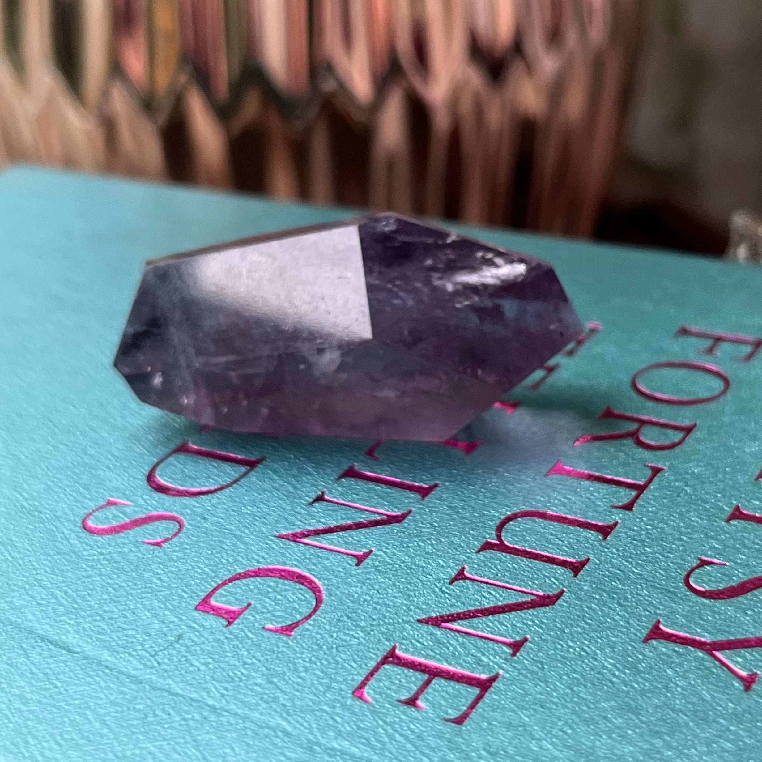 Amethyst Faceted Freeform - Spiritual Wisdom & Comfort 3- 4.6cm x 2cm Crystals