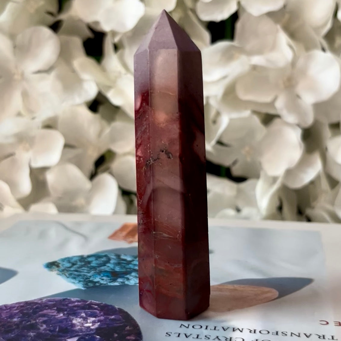 Mookaite Jasper Point - Ancestrality & Vitality
