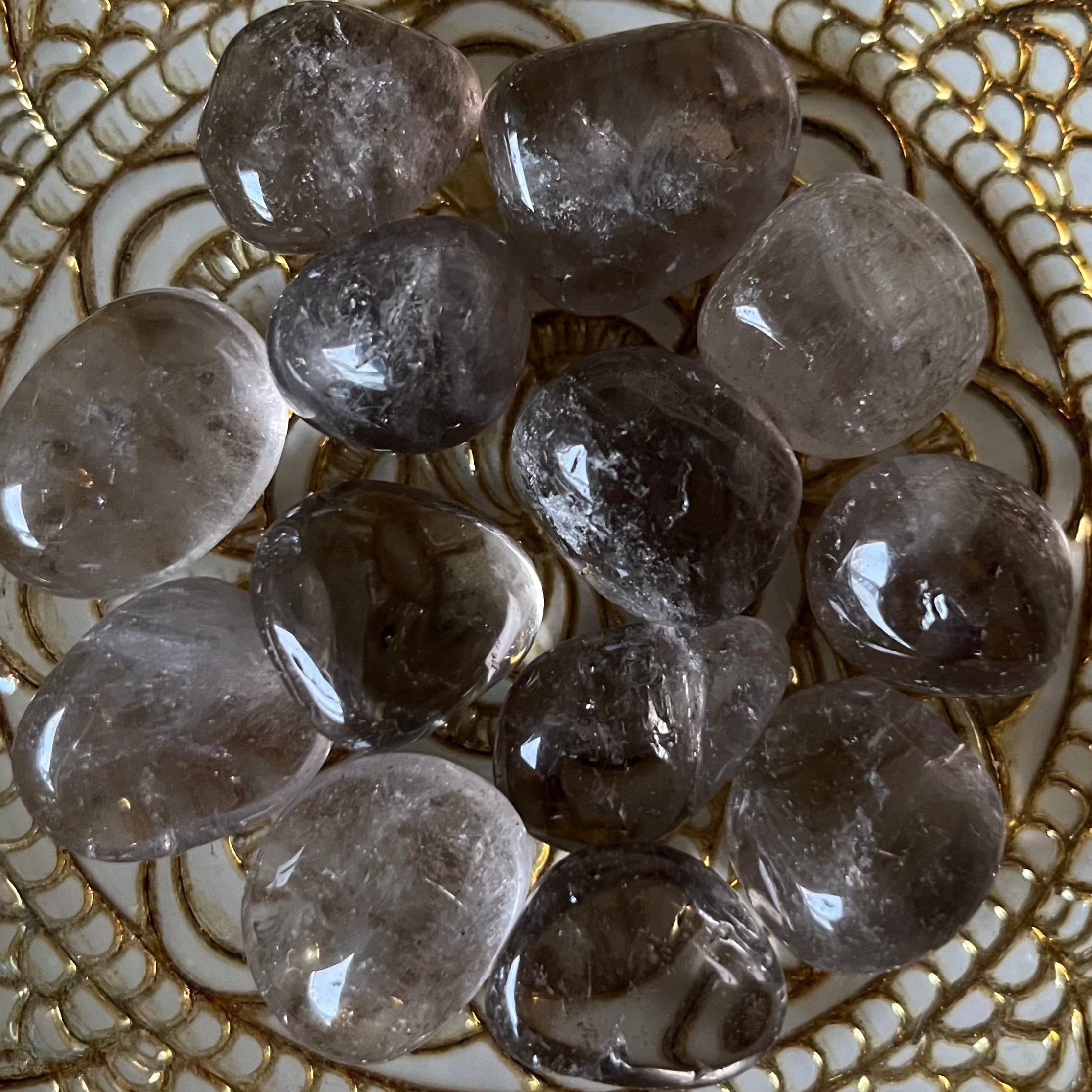 Smoky Quartz Tumblestones - Open Paths & Protection Crystals
