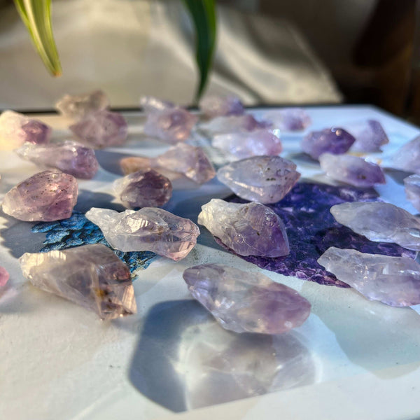Rough Amethyst Mini Point - Spirituality & Transmutation Crystals