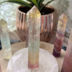 Candy Fluorite Point Crystals