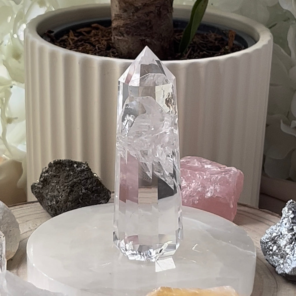 Himalayan Quartz Tower - Chakra Alignment & Energetic Cleansing **Rare** Crystals