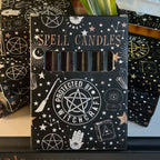Spell Candles Black (Pack of 6) Crystals