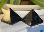 Shungite Pyramid - Stone of Life & Transmutation Crystals