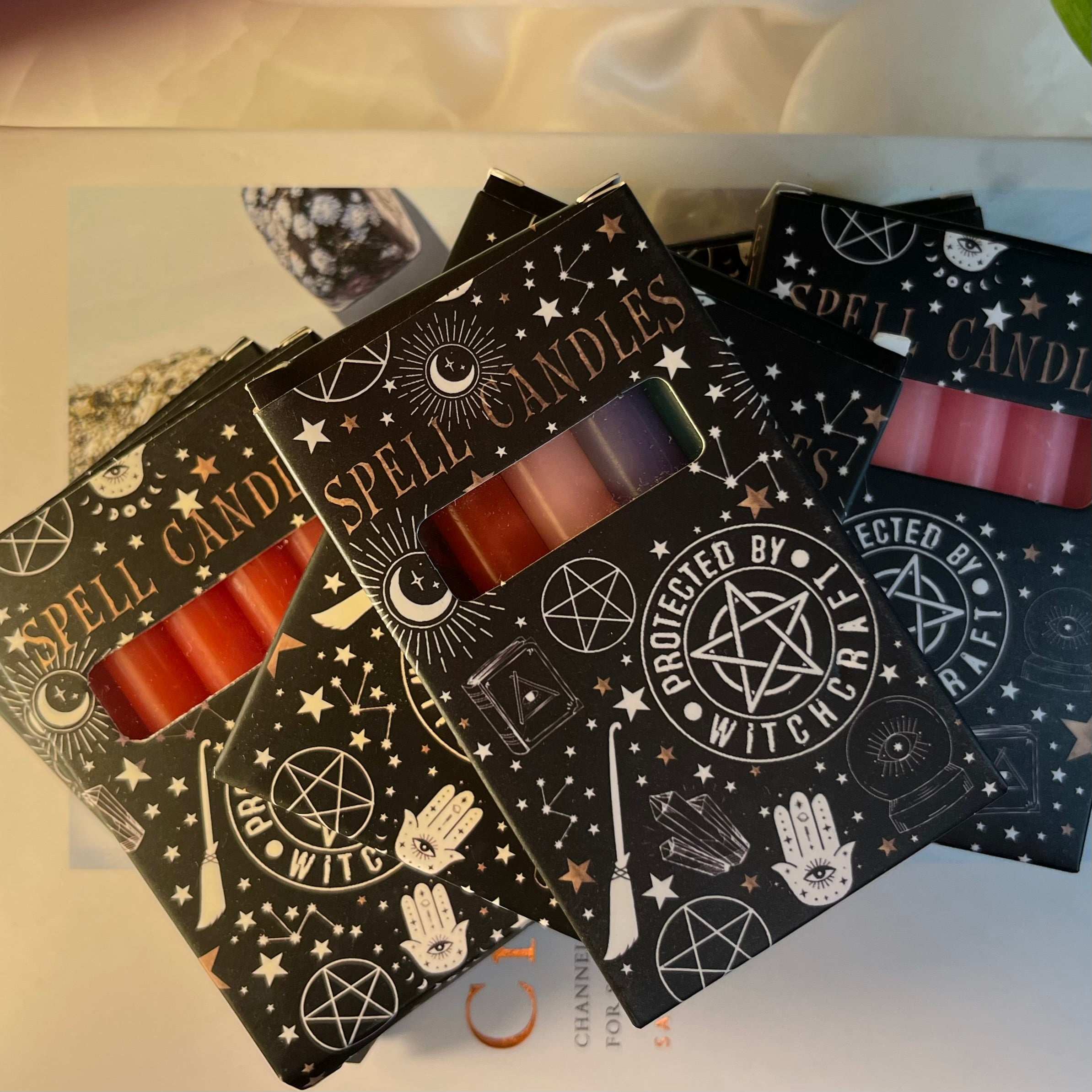 Spell Candles Crystals