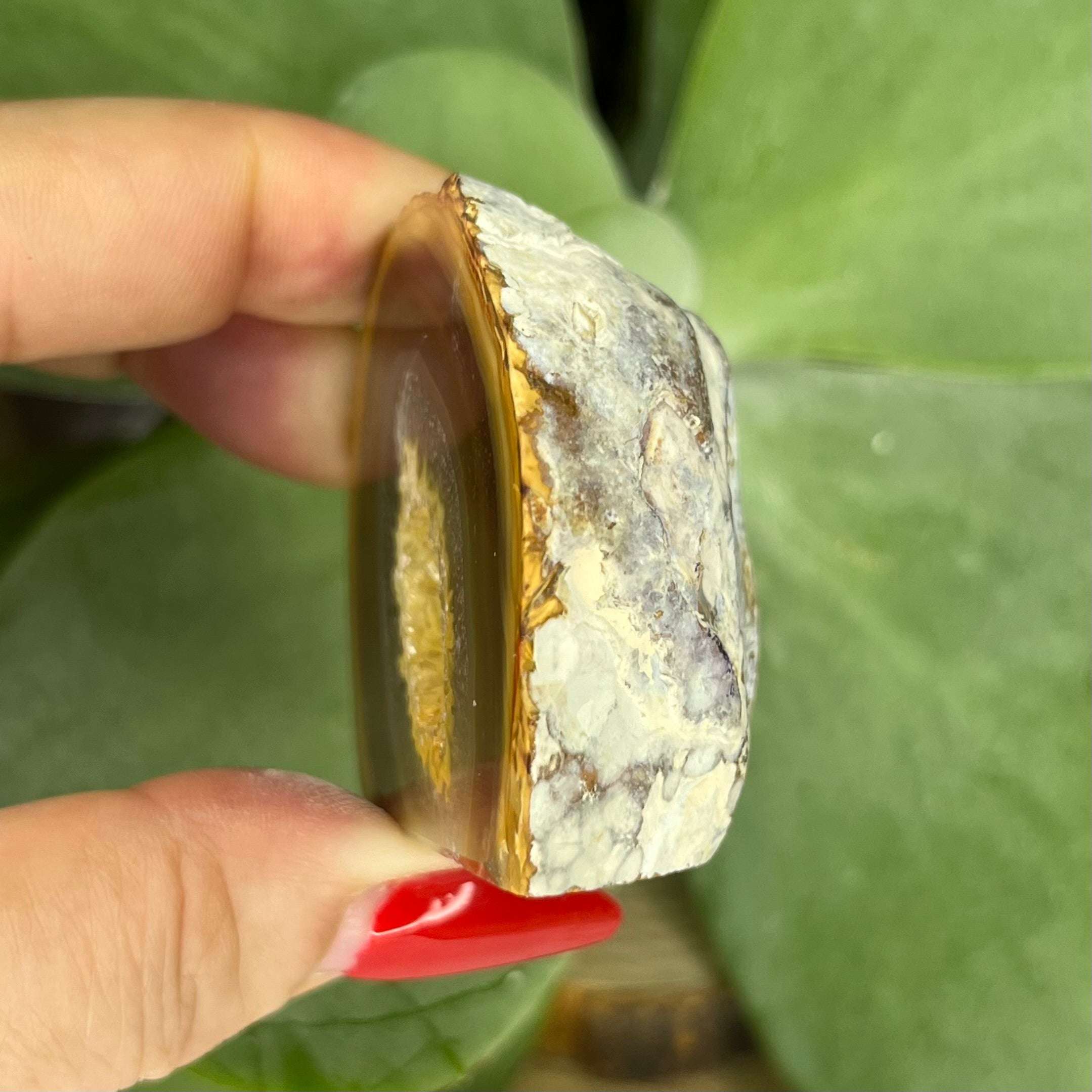 Natural Agate Cut Base Geode - Balance & Harmony Crystals