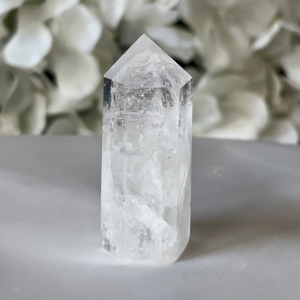 Clear Quartz (Rock Crystal) Polished Point Crystals