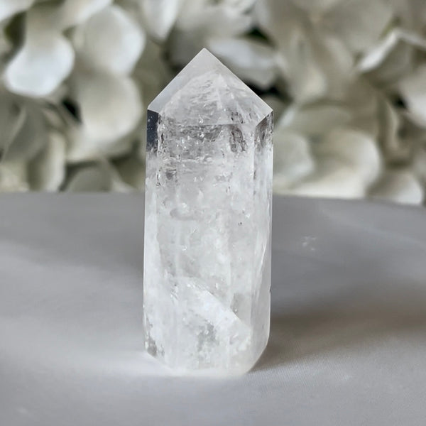 Clear Quartz (Rock Crystal) Polished Point Crystals