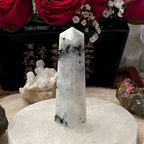 Rainbow Moonstone Obelisk - Feminine Energy Crystals