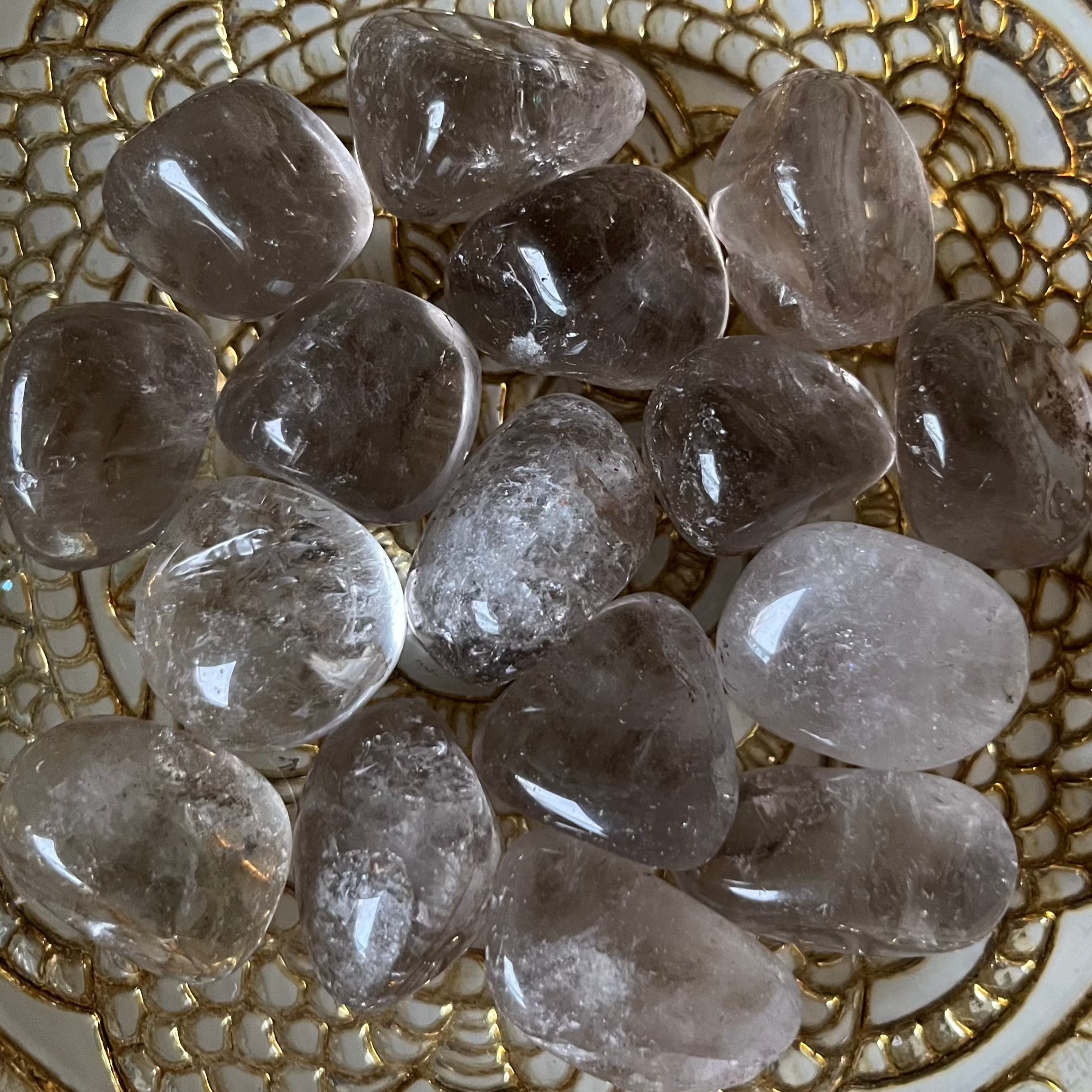 Smoky Quartz Tumblestones - Open Paths & Protection Crystals