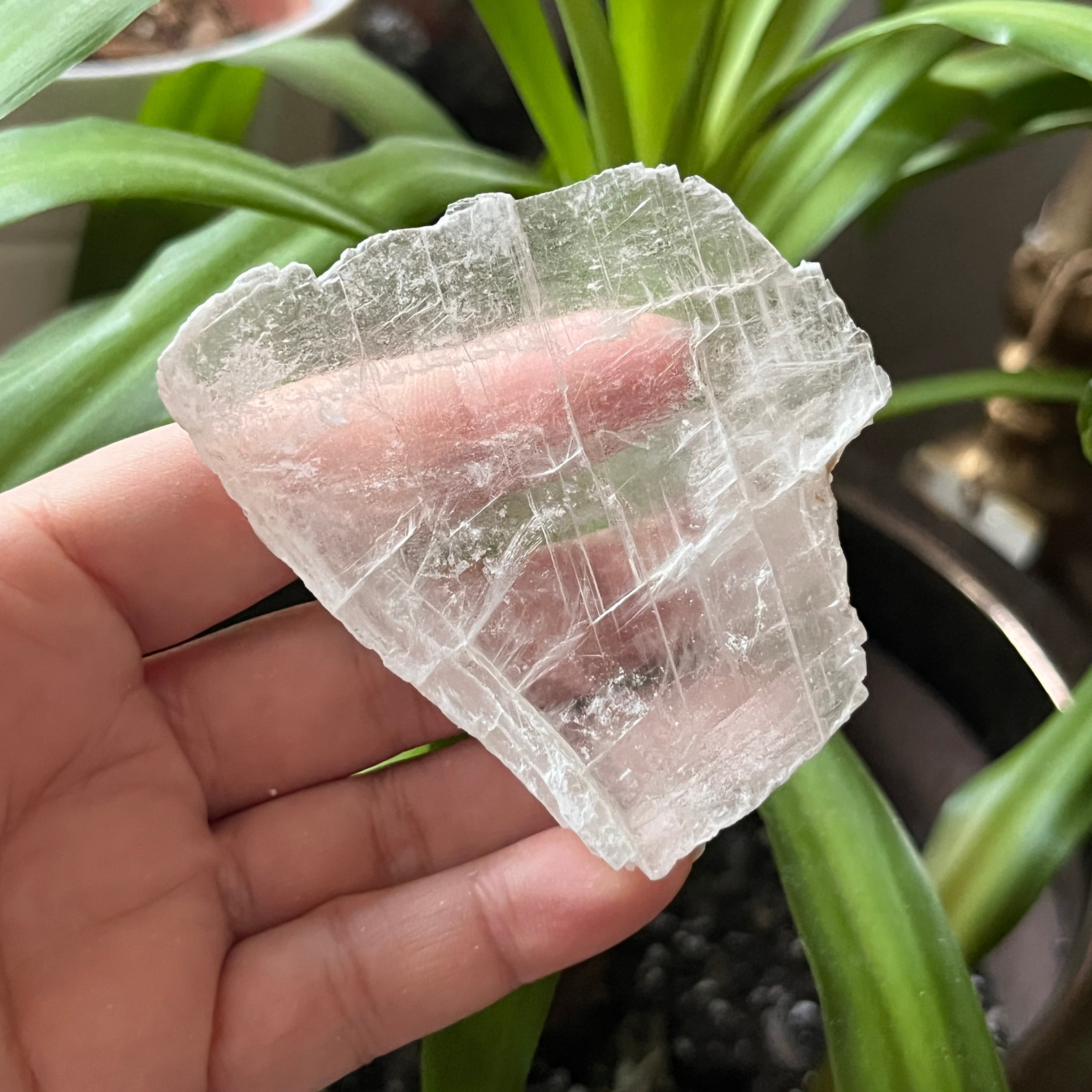Rough Selenite Gypsum - Cleansing & Purification
