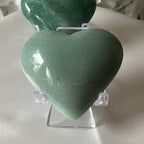 Green Quartz Heart - Vitality & Healing Crystals