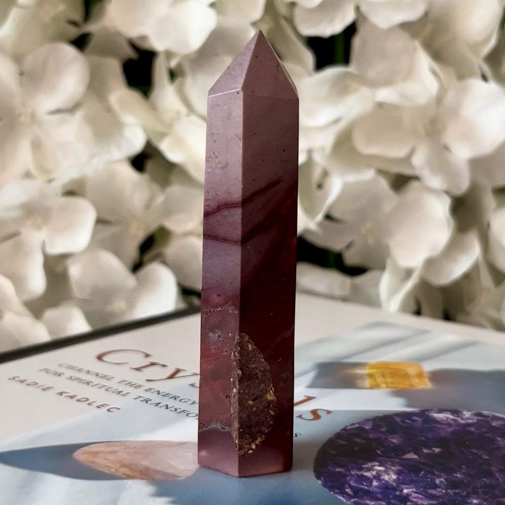Mookaite Jasper Point - Ancestrality & Vitality