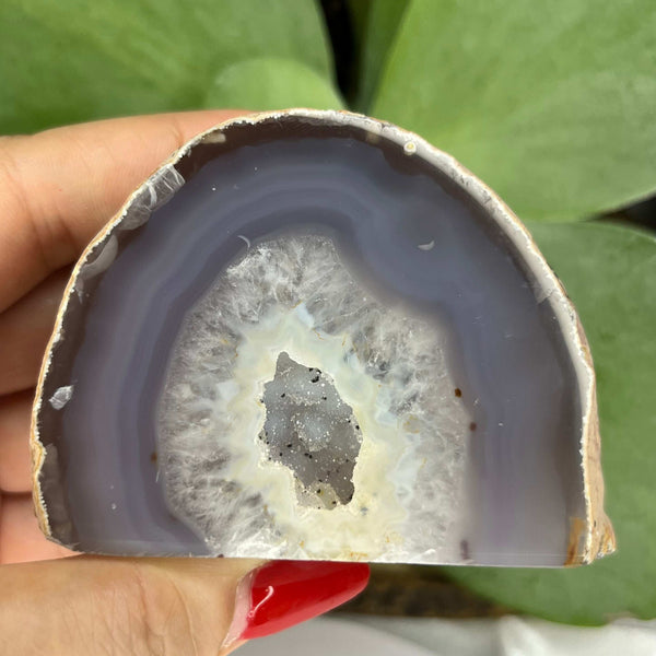Natural Agate Cut Base Geode - Balance & Harmony Crystals