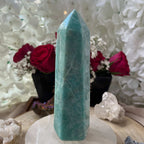 Amazonite Tower - Success & Communication Crystals